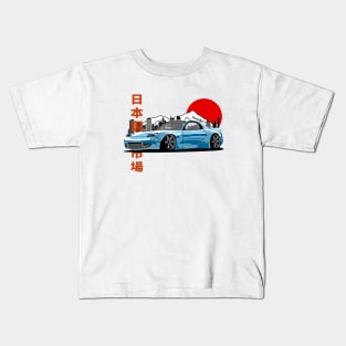 Mazda RX-7 fd Rocket Bunny Kids T-Shirt